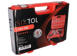 Juego de vasos CRV 108 profesional - garantía 6 años SIXTOL SIX