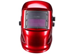 Careta de soldadura autoscurecedora WELDING MASK 2, roja