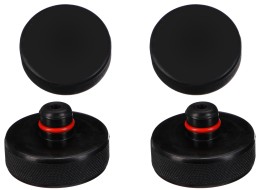 Juego de almohadillas de goma para gato JACK PAD SET 4T para vehículos Tesla, espiga 24 mm, 4 unidad