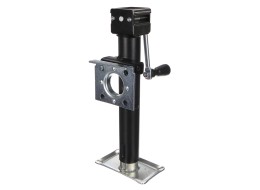 Gato para remolque SX TRAILER JACK 900KG, soldado, de montaje plano