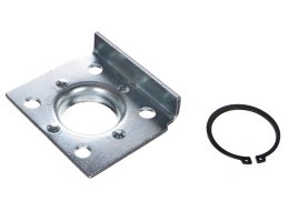 Gato para remolque SX TRAILER JACK 900KG, soldado, de montaje plano