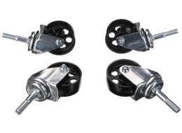 Ruedas móviles para gato de transmisión SX TRANSMISSION JACK 0,5T, 4 uds - pieza de repuesto