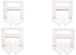 Juego de clips de nivelación LEVEL SYSTEM T-HOLD 2 mm, 500 uds