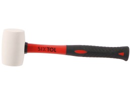 Maza de goma TPR HAMMER 220, blanca, 220 g, 285 mm