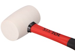 Maza de goma TPR HAMMER 220, blanca, 220 g, 285 mm