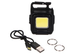 Linterna multifunción para llaves con imán LAMP KEY 2, 900 lm, COB LED, USB