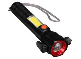 Linterna de coche de seguridad con imán CAR LAMP SAFETY, 300 lm, COB LED, USB