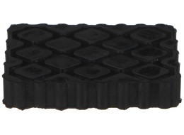 Almohadilla de goma para gato de automóviles JACK PAD 16, 120x80x20 mm