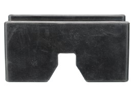 Almohadilla de goma para soporte de coche MECHANIC CAR STAND PRO 6T, 102x47x50 mm