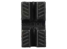 Almohadilla de goma para soporte de coche MECHANIC CAR STAND PRO, 83x44x51 mm