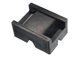 Almohadilla de goma para soporte de coche plegable MECHANIC CAR STAND, 83x62x40 mm