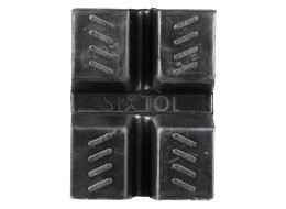 Almohadilla de goma para soporte de coche plegable MECHANIC CAR STAND, 83x62x40 mm