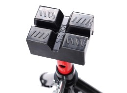 Almohadilla de goma para soporte de coche plegable MECHANIC CAR STAND, 83x62x40 mm