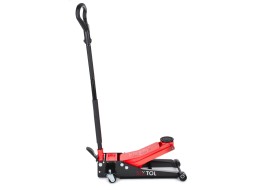 Gato hidráulico móvil de servicio pesado 3 t, perfil bajo, con pedal SX JACK PEDAL 3T BLACK