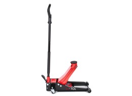 Gato hidráulico móvil de servicio pesado 3 t, perfil bajo, con pedal SX JACK PEDAL 3T BLACK