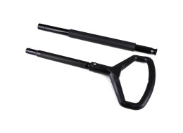 Gato hidráulico móvil de servicio pesado 3 t, perfil bajo, con pedal SX JACK PEDAL 3T BLACK