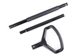 Gato hidráulico móvil de servicio pesado 4 t, perfil bajo, con pedal SX JACK PEDAL 4T BLACK