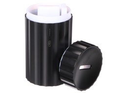 Difusor aromático Car Flame para coche negro 100ml, USB-C, para portavasos