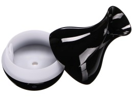 Difusor de aroma Bloom negro brillante 200 ml