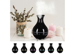 Difusor de aroma Bloom negro brillante 200 ml