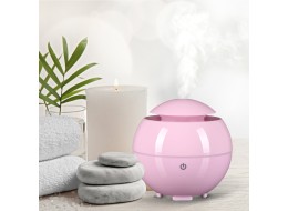 Difusor de aroma Globe rosa brillante 150 ml