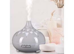 Difusor de aroma Palm gris brillante 500 ml