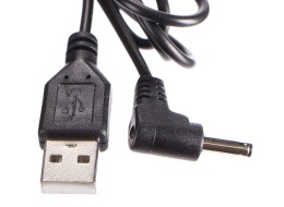Cable USB de alimentación de repuesto con jack DC 3,5 x 1,35 mm, para difusores Flower y Ball