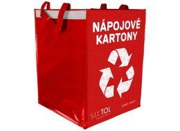 Bolsas para residuos reciclables SORT EASY 4 CARTON, 30x30x40cm, 4x36l, 4 unidades