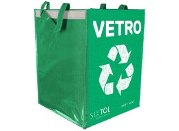 Conjunto de bolsas para reciclaje SORT EASY 3 BASIC IT, 30x30x40 cm, 3 x 36 l, 3 uds