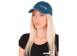 Gorra con luz LED B-CAP 25 lm, recargable, USB, talla única, azul