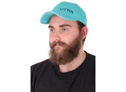 Gorra con luz LED B-CAP 25lm, recargable, USB, talla única, turquesa