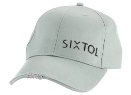 Gorra con luz LED B-CAP 25lm, recargable, USB, talla única, verde