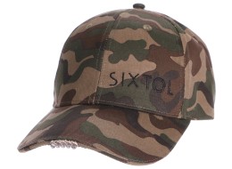 Gorra con luz LED B-CAP 25lm, recargable, USB, talla única, camuflaje