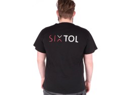 Camiseta de hombre T-SHIRT, negra, talla L, 100% algodón