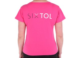 Camiseta de mujer T-SHIRT, rosa, talla M, 100% algodón