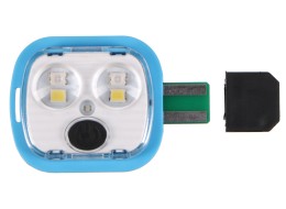 Luz LED de repuesto para gorra/diadema B-HAT LED LIGHT 2, rojo/azul