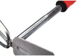 Azada de jardín con cultivador, longitud 290 mm, mango ergonómico