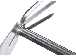 Azada de jardín con cultivador, longitud 290 mm, mango ergonómico