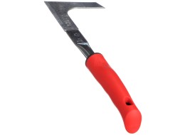 Cuchillo de jardín para malas hierbas en L, longitud 315 mm, mango ergonómico