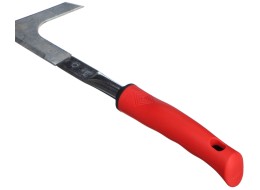 Cuchillo de jardín para malas hierbas en L, longitud 315 mm, mango ergonómico