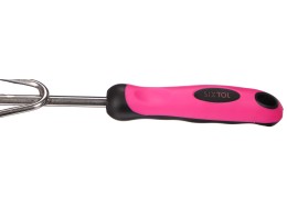 Cultivador manual GARDEN PINK ONE, acero inoxidable, 28cm