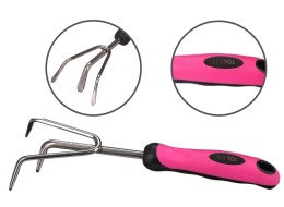 Cultivador manual GARDEN PINK ONE, acero inoxidable, 28cm