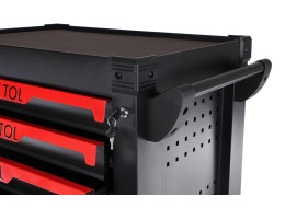 Carro de taller para herramientas MECHANIC TROLLEY KEVIN, 7 cajones