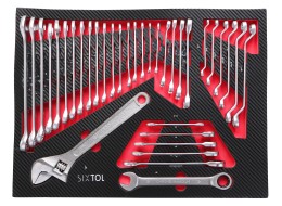 Carro de taller con herramientas MECHANIC TROLLEY TITAN 1559, 13 cajones, 1559 piezas de herramienta