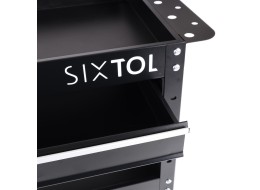 Carro de taller para herramientas MECHANIC TROLLEY ROGER DRAWER, 3 estantes + 1 cajón