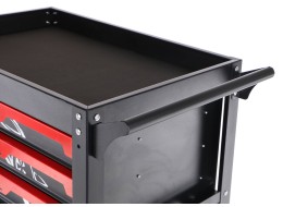 Carro de taller con herramientas MECHANIC TROLLEY JASON 80, 3 cajones, 1 estante, 80 piezas de herra