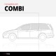 Bandeja de maletero de goma RENAULT Kangoo 06/2010->, familiar.