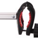 Brazo / soporte de cuadro de la bicicleta para portabicicletas de enganche, largo, longitud 24 cm -