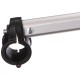 Brazo / soporte de cuadro de la bicicleta para portabicicletas de enganche, largo, longitud 24 cm -