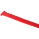 Correa de sujeción para portabicicletas para enganche, longitud 27 cm, roja - repuesto